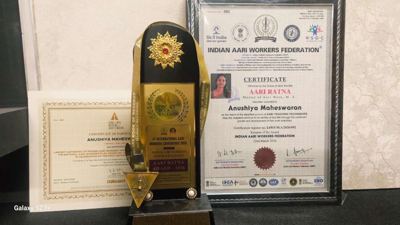 Aari Work Training Gallery Chennai